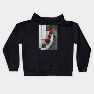 Red, Green and White Kids Hoodie